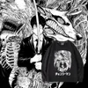 Chainsaw Man Collaboration Kleidung Anime Chainsaw Man Hayakawa Herbst Perimeter Sweatshirt Herren Langarm Fleece Print Herbst und Winter