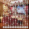 Curtain Crystal Glass Bead Luxury Living Room Bedroom Window Door Wedding Decor Tassel Home Decoration