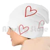 BERETS HEART DOODLE PACK BEANIES KNIT HAT HIP HOP SNO0DLE LAPTOP TEEN CASE TRENDY EASTHETIC ARTSY
