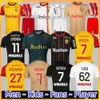 Maillot RC obiektyw 23/24 Koszulki piłkarskie KIT KIT MAVERS LIGII SHIRTS FOOT FOOT FOT HOME ODŁUGA Trzecie 3rd 2023 2024 Wersja fanowca Sotoca Fofana Buksa Pereira da Costa