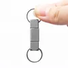 Cords Slings and Webbing Alloy Keychain Turn Buckle Keyring Rotary Outdoor Tool EDC Mountaineering Camping 231211