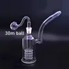 8inch Female Hookah Glass Water Bongs Mobius Stereo Matrix Oil Rigs Glass Bongs Cigarette Water Pipes Recycler Dab Rigs with Male Oil Bowls