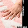 Carpets Get Naked Bath MatCute Pink Bathroom RugsSoft Microfiber and Absorbent Funny Mats32" x 20"with 1 Cute Hand Towels 231211