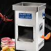 Commercial Electric Meat Slicker Cutter stal nierdzewna automatyczna automatyczna krojenie mięsa krojenia krojenia Dicer Machine