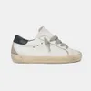 حذاء الأطفال إيطاليا ايطاليا الأطفال بويز فتيات Super Star Sneakers الترتر Golden Classic White Do Dirty Star Goose Leather Shoes Toddler