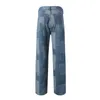 Mannen Jeans Broek Voor Jongens Kleding Heren Slim Fit Rechte Buis Retro Hip Hop Broek Straat Rooster Pantalones de Mujer