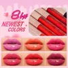 Lip Gloss 6Pcs Makeup Non-Stick Cup High Pigmented Velvety Liquid Lipstick Long Lasting Waterproof Beauty Cosmetic Kit For Girls