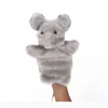 Marionnette à main en peluche animale, vente en gros, enseignement de l'interaction parent-enfant, simulation de narration