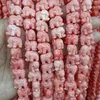 100 pezzi piccolo elefante perline di corallo rosa 14 mm distanziatore allentato braccialetto fai da te chram creazione di gioielli regali240n