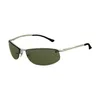 Lunettes de soleil actives à la mode pour hommes et femmes, lunettes de soleil de styliste d'été, monture rectangulaire, lentilles UV400, zi9 avec étuis305H