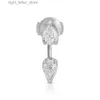 Stud DPLAOPA 925 nouveau argent Sterling or poire CZ Zircon boucles d'oreilles Clips Pendientes luxe bijoux fins cadeau YQ231211