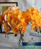 8 pz / lotto fiori artificiali real touch artificiale falena orchidea farfalla orchidea per la nuova casa decorazione del festival di nozze3462365
