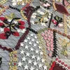 Tyg och sömnad 1 gård afrikansk mesh blommig spetsvävnad telas party klänning diy lapptäcke tyll material tyg tecido bredd125cm 231211