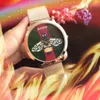 Popular correa de malla de acero inoxidable cuarzo para hombre relojes para mujer 40 mm fecha automática vestido abeja diseñador regalos Parejas todo el crimen Classi274W