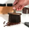 Brosse de nettoyage de poudre de café, brosse de nettoyage de Machine à café, poils, brosse de comptoir de Bar LX6279