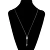 Pendant Necklaces Simple Style Arrow Anchor Long Pendants Sweater Chains For Women Girl Valentine's Day Jewelry Collar