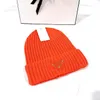 Luxury knitted hat brand designer men's and women's fitted hats unisex 100% cashmere letter casual skull hat outdoor fashion triangle hat