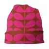 Berretti Gambo Solido Cerise Rosa Cappelli a cuffia Fresco Cappello lavorato a maglia per Uomo Donna Autunno Inverno Caldo Orla Kiely Skullies Berretti Berretti