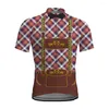 Racing Jassen Gentleman Stijl Wielertrui Mannen Korte Mouw Tops Volledige Rits Mtb Jerseys Ropa Ciclismo Fietskleding Kleding