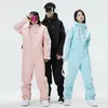 Other Sporting Goods Ski Suits Adults Insulation Outdoor Snowboarding Jumpsuits Waterproof Windproof Skiing Onepiece Clothes Overalls for Men Women 231211