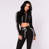 Active Set Fashion Fitness Jumpsuit Women Casual Elastic Long Sleeve Set 2023 Sido Randig Patchwork Turtleneck bodysuit