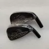 Altri prodotti per il golf Ferri da golf da uomo Mazze da golf Originali CNC FORGED Nero EMILLID BAHAMA EB-901 Set di ferri Ferri da golf 4-9P Copri albero in acciaio/grafite 231211