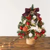 Christmas Decorations Mini Artificial Tree Fake Ornament Home Party Holiday Room Table Decor Supplies Year Sales 2023