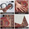 Carpet Moroccan Ethnic Decorative Bath Mats Soft Kitchen Home Living Room Carpets Entrance Door Small Rugs 231211