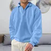 Herren Hoodies Sweatshirt Marke Hohe Qualität Frühling Herbst Warme Taste Pullover Für Männer Revers Neck Casual T-shirt Tops Polo Shirts