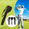 Golf çantaları spor golf kulübü katlanabilir çantalar açık hava pratik eğitim portatif depolama hafif omuz çantası tam unisex 231211 tutabilir