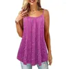 Dames Tanks Dames Bohemen Blouse Mouwloos Vest Los bedrukte tanktops Boho Strand Zomer Casual Grote maten