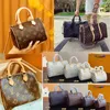 M40391/41418 6 Storlek Snabb väska Keepall Bagage Travel Duffle Totes Clutch Bag Pu Leather Handbag Fashion Women