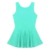 Palco desgaste crianças meninas balé tutu vestido ginástica collant brilhante strass tule lírico vestidos de dança figura patinação desempenho traje