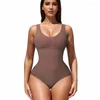 Combinaison gainante pour femmes, contrôle du ventre, entrejambe ouvert, Compression quotidienne du ventre, Body modelant