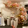 Décoration de fête ronde 3 pièces cylindre piédestal affichage art décor plinthes piliers pour bricolage décorations de mariage vacances livraison directe ho dhlef