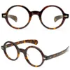 Hommes lunettes optiques montures de lunettes rondes marque rétro femmes monture de lunettes ACQUES MARIE MAGE mode tortue noire myopie Eyewea236I