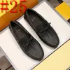 Mocassini firmati modello 36 Scarpe da uomo in pelle fatte a mano Scarpe da guida casual nere Mocassini slip-on blu Scarpe da uomo Taglie forti 46