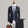 Men's Suits Custom Made Groom Wedding Dress Blazer Pants Business High-end Classic Trousers SA04-91999