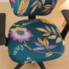 Chair Covers Computer Office Stretch Desk Cover Universal Rotating Slipcovers