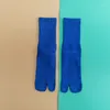 Calzini da donna Colore Cotone a cinque dita Assorbimento del sudore Traspirante Sport Caramelle giapponesi Punta divisa da donna