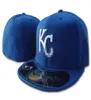 Topp Royals KC Letter Baseball Caps Swag Style Märke för män Hip Hop Cap Women Rap Gorras Bone Fitted Hats H26460696