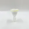 Dhl yinuoou palenie akcesoria szklana miska kwiatowa 14 mm i 18 mm męska szklana miska do tytoniu szklane bongs bongs rurki platformy dab