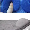 Carpets Set of 3 Bathroom Bath Mat Soft Non Slip 2PCS Cobblestone Rug Absorbent Shower Toilet Lid Cover Floor 231211