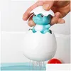 حمام ألعاب الطفل السباحة الحمام الاستحمام دش لعبة الأطفال Penguin بيض الماء رش رشاشات الساعة 1110 قطرة تسليم DHR43