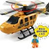 Modèle d'avion grand hélicoptère jouet hélice combattant garçon enfants simulation modèle de sauvetage jouet pour enfants voiture avion cadeaux 231208