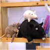 Animaux en peluche en peluche belle douce simulation souris poupée rat animal jouet mascotte jouets pour enfants décoration de la maison Q0727 livraison directe cadeau Otad8