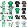88 89 23 24 Koszulki piłkarskie Real Betis Joaquin B.Iglesias Camiseta de Futbol Juanmi Estadio La Cartuja Fekir 2023 2024 Home Away Away Full Sets Men Kids X Kits X