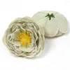 Decorative Flowers European Style Small Peony Flower Head Wedding Garland Decoration Imitation Silk Wholesale 6cm