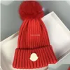 Beanie / Skull Caps Beanie Hat Triangel Cappelli Cap e para homem Mens Designer Womens Knit Mulher Inverno Malha De Lã Mulheres Drop Delive Dhzsr