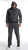 Herren-Trainingsanzüge, Herren-Trainingsanzüge, 2-teiliges Set, 2021, Frühling und Winter, Sweatsuits für Herren, lässiger Kapuzenpullover, Sport-Jogginganzüge, Sets, Herrenbekleidung, Q231211